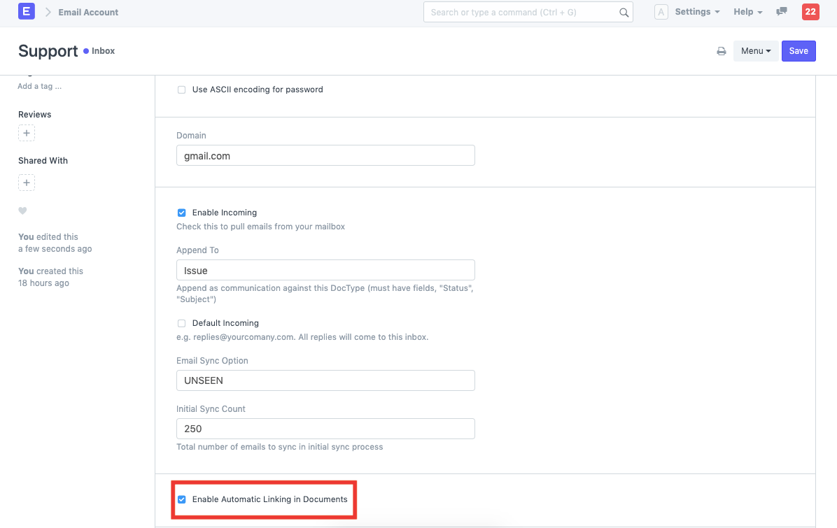 Add Customer/Supplier in Contact