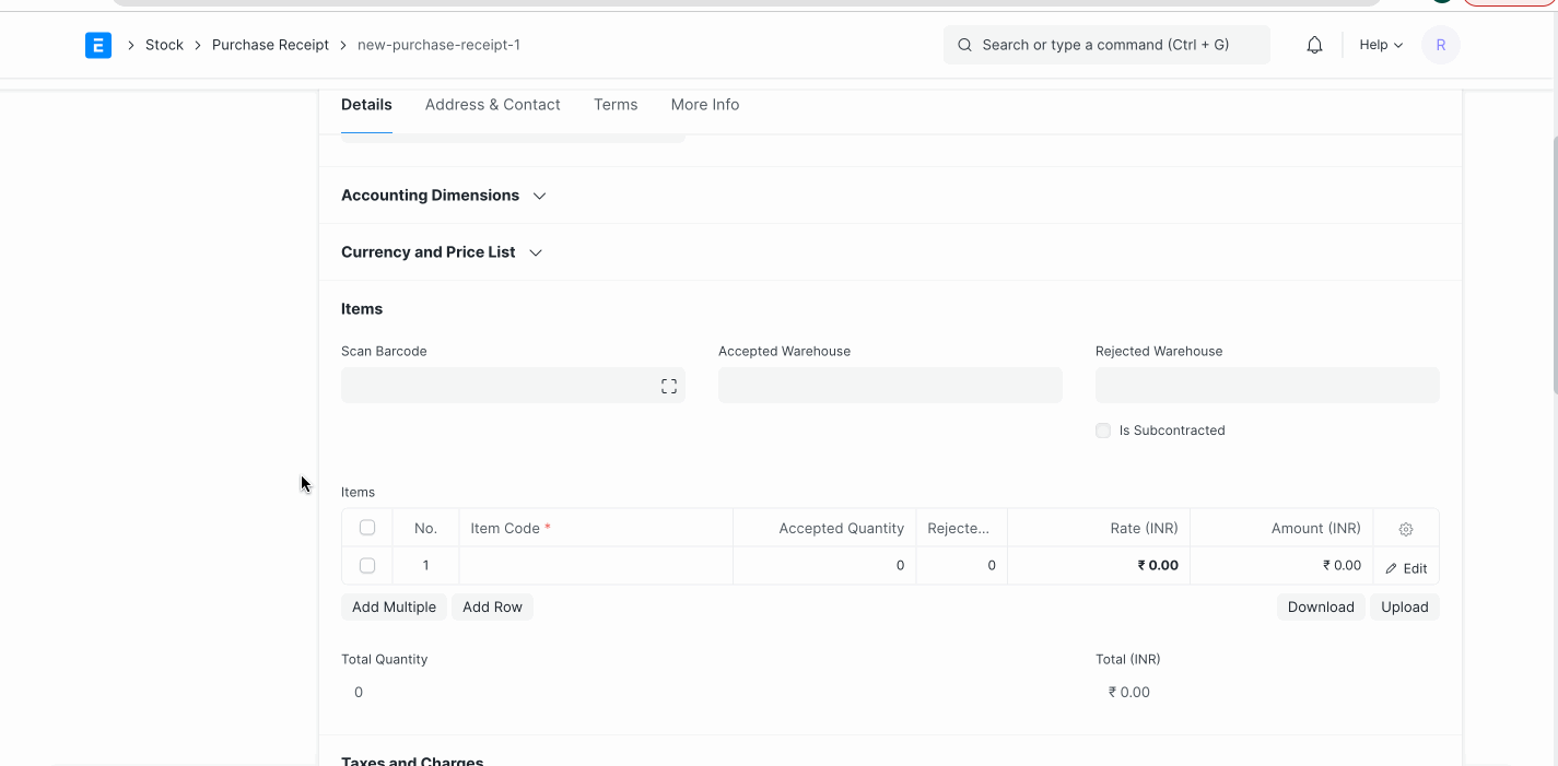 manually-create-serial-no-inward