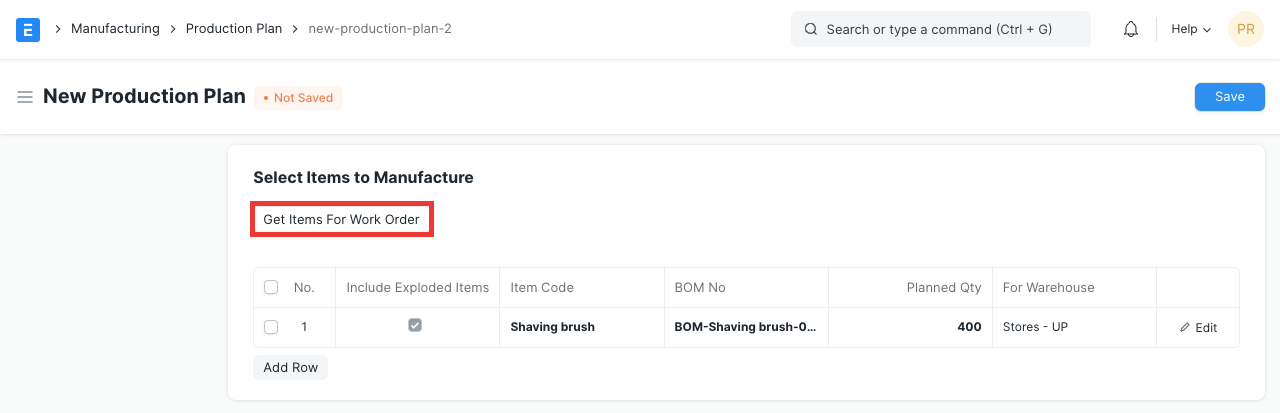 Material Request Item