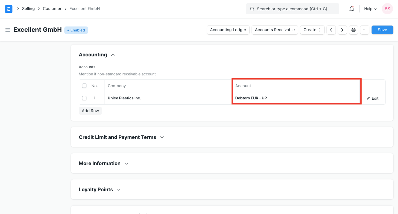 Non-standard Currency in Receivable in Customer