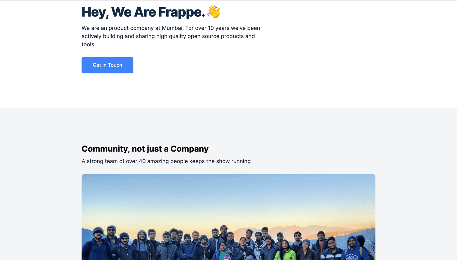 More Sections - Preview